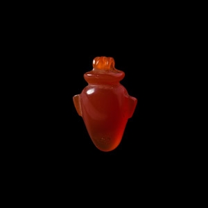 Carnelian Heart Amulet