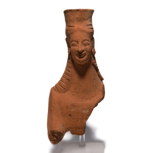 Terracotta Bust of a Kore