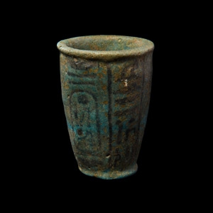 Faience Cup of Pharaoh Ramesses II