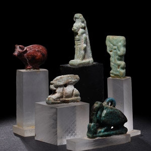 Faience Amulet Collection
