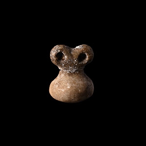 Miniature Tel Brak Marble Eye Idol