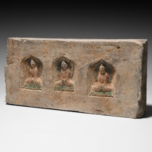 Chinese Wei Buddha Brick
