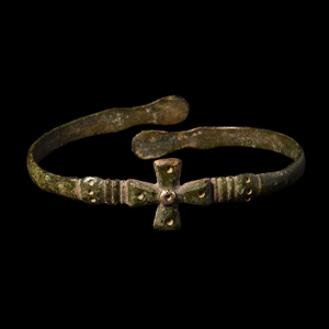 Byzantine Bracelet with Cross