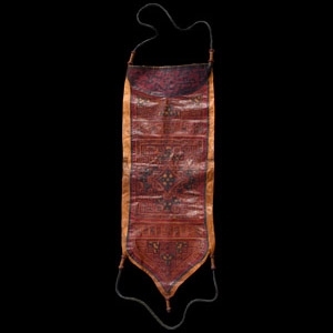 Massive Tuareg Leather Camel Bag