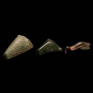 Scandinavian Viking Boars Head Brooch Collection