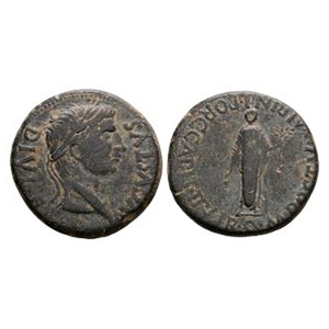 Ancient Roman Provincial Coins - Augustus - M Postumius Albinus - Spain - AE As