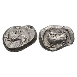 Ancient Greek Coins - Cilicia - Kelenderis - Goat AR Stater