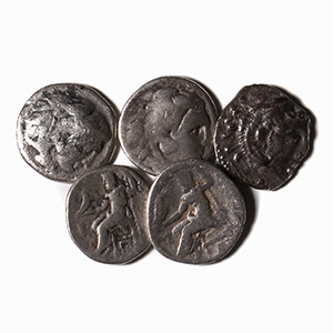 Ancient Greek Coins - Alexander III (the Great) - AR Drachm Group [5]