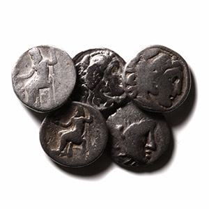 Ancient Greek Coins - Alexander III (the Great) - AR Drachm Group [5]