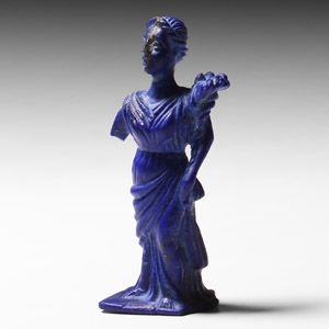 Statuette of Demeter in Lapis Lazuli