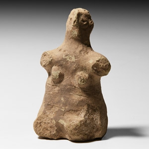 Mesopotamian Clay Fertility Figure