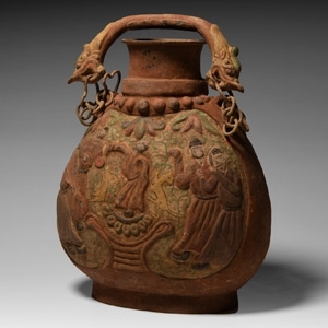 Chinese Style Funerary Vessel