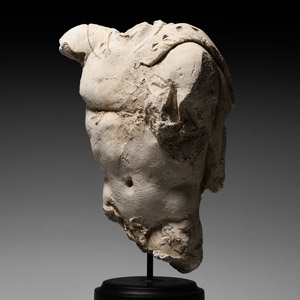 Roman Stucco Torso of an Athlete