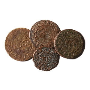 English Tokens - 17th Century - Mixed Issues Tokens [4]