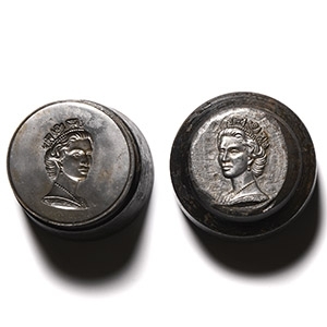 British Commemorative Medals - Elizabeth II - 1953 - Coronation  Medal Hub and Die Pair [2]