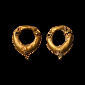 Parthian Gold Earrings