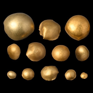 Greek Gold Domed Dress Decoration Set