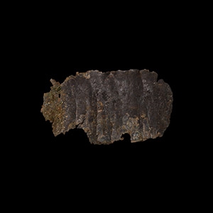 Aramaic Lead Magical Text Scroll Fragment