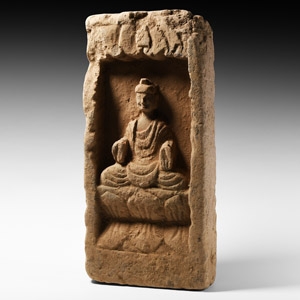 Chinese Wei Buddha Brick