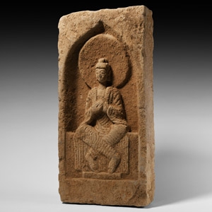 Chinese Wei Buddha Brick