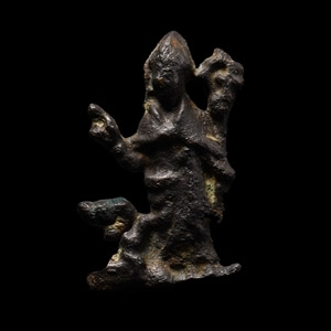 Medieval Thames St. Thomas Becket Lead-Alloy Pilgrims Badge