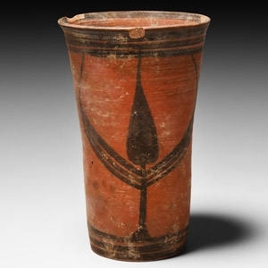 Western Asiatic Terracotta Wine Vessel