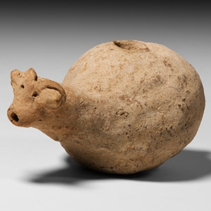Amlash Zoomorphic Terracotta Vessel