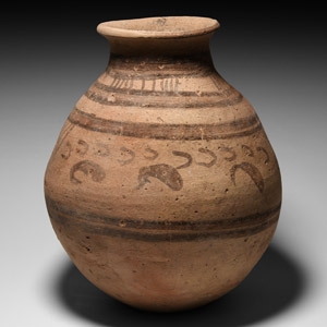 Western Asiatic Jar with Dolphins