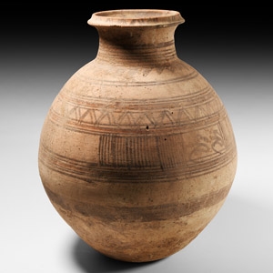 Western Asiatic Jar with Birds