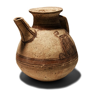 Western Asiatic Finely-Painted Ceramic Pitcher