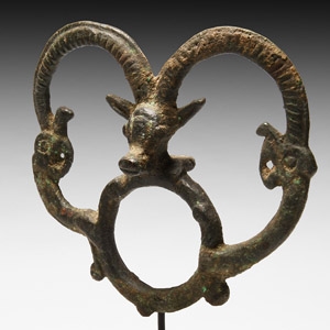 Luristan Bronze Fantastic Animal Terminal