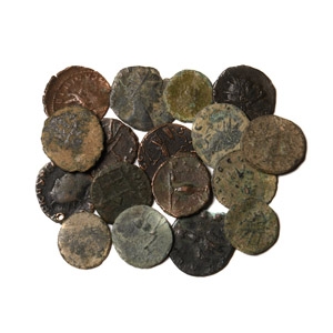 Ancient Roman Imperial Coins - Tetricus and Other Barbarous Radiates Group [17]