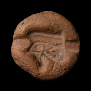 Egyptian Terracotta Eye of Horus Mould