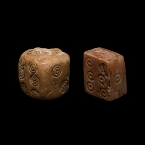 Roman Bone Dice Group