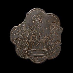 French Medieval Copper-Alloy Pilgrim Badge