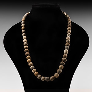Natural History - Woolly Mammoth Bead Necklace