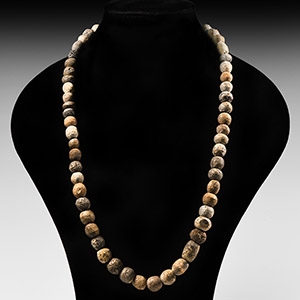 Natural History - Woolly Mammoth Bead Necklace