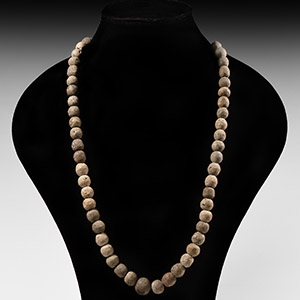 Natural History - Woolly Mammoth Bead Necklace