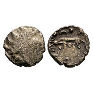 Celtic Iron Age Coins - Iceni - Norfolk Wolf Left - Base Gold Stater