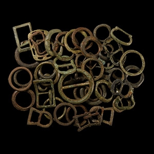 Medieval and Other Buckle and Harness Ring Collection