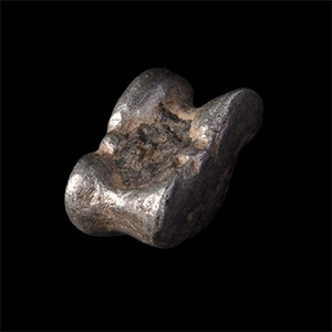 Roman Silver Knuckle Bone Gaming Piece