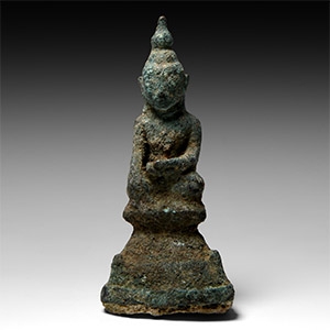 Thai Seated Buddha Statuette