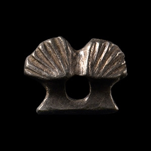 Tudor Silver Saint James Double Scallop Shell Dress Mount