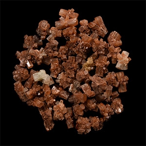 Natural History - Aragonite  Sputnik Cluster Crystal Group