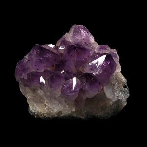 Natural History - Amethyst Crystal Section