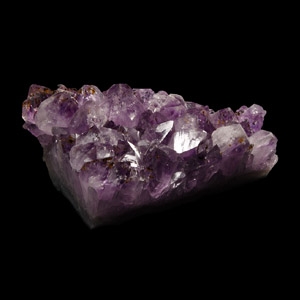 Natural History - Amethyst Crystal Section