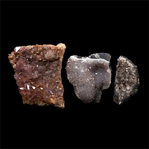 Natural History - Amethyst Crystal Section Group