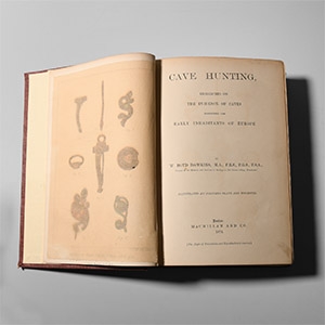 Natural History Books - Dawkins - Cave Hunting