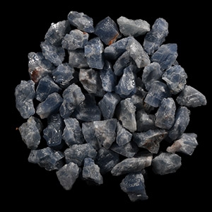 Natural History - Blue Calcite Mineral Specimens
