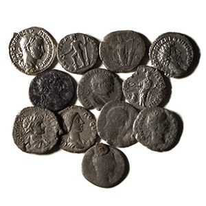 Ancient Roman Imperial Coins - Nerva and Later - AR Denarii Group [12]